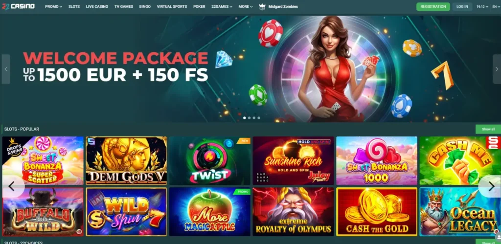 22Casino Review
