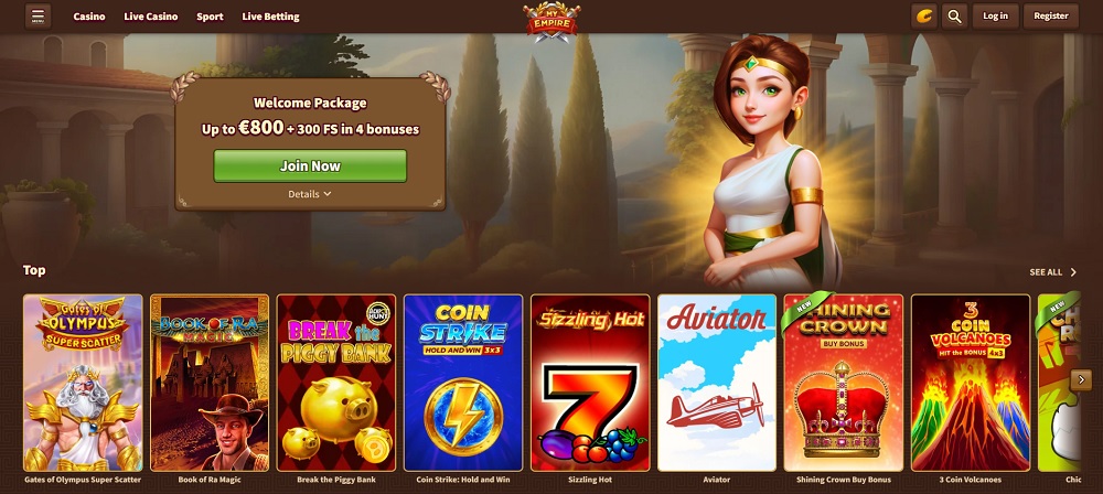 My Empire Casino Review My Empire Casino Review