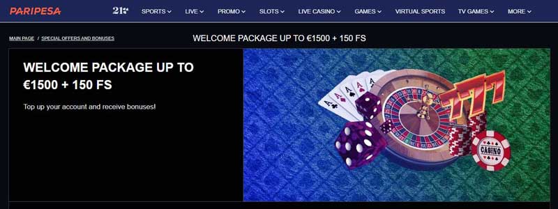 paripesa casino review, paripesa review