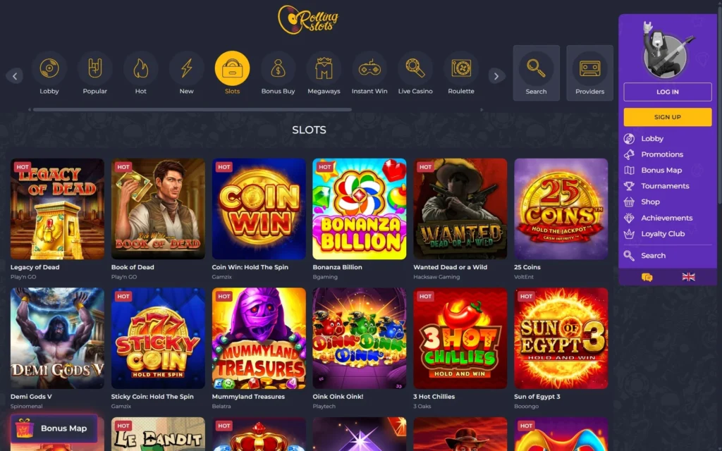 Rolling Slots Casino Review Rolling Slots Casino Review