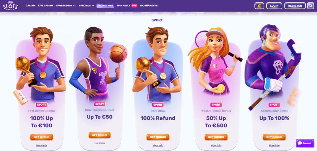 Slots Palace Casino Review