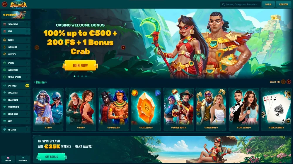 Spinanga Casino Review